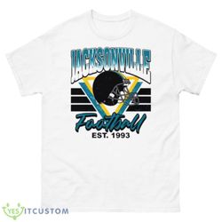 Jacksonville Jaguars Vintage Retro Football Fan Gift Shirt