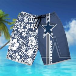 Cowboys Hawaiian Short Summer, Cool And Active Ocean Shorts