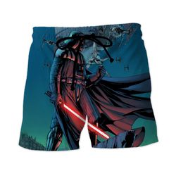 Darth Vader Space Gift For Fans Hawaiian Short, Cool And Active Ocean Shorts