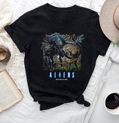 3D All Over Print Vintage Aliens Movie Poster 1986 Vintage T-Shirt Vintage Pullover