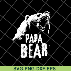 papa bear svg, png, dxf, eps digital file FTD24052105