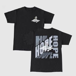 Hope Map T-Shirt, Hope Album Tour Shirt