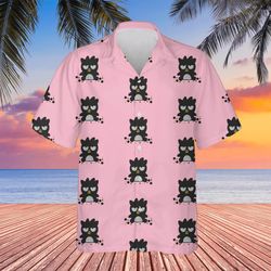 Bad Badt-Maru Hawaiians, Kawaii, Tropical Hawaiian Shirt, Cool And Active Ocean Hawaiian Shirt