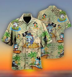 Bobsgardens Pirate 38 All Printed 3D Hawaiian Shirt