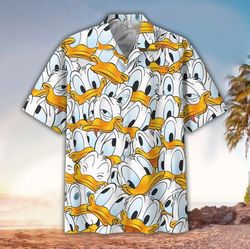Duck Yellow Hawaiian Shirt, Gift