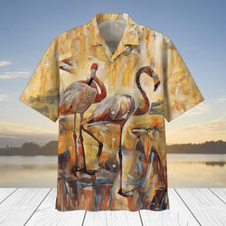 Flaminggo For Men For Women Hawaiian Shirt