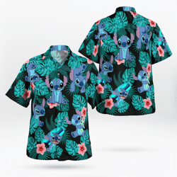 Stitch Tropical Summer Hawaiian Shirt