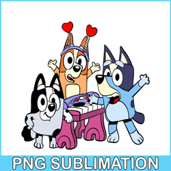Bluey And Friends SVG PNG DXF EPS Bluey Characters SVG Bluey Movies SVG