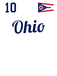 Ohio Football Team Soccer Retro Jersey Number 10 (3)