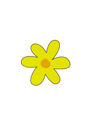 Mystery Machine Yellow Flower