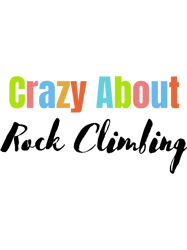 Crazy about Rock Climbing
