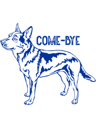 Blue ComeBye Blue Heeler Cattle Dog Aussie Bluey