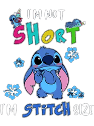 Im Not Short Im Stitch Size