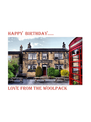 Happy Birthday Love From The WoolpackEmmerdale Farm Country