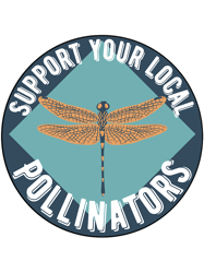 Support Your Local Pollinators Dragonfly
