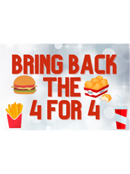 Bring back the 4 for 4