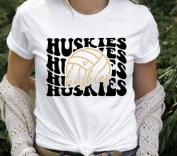 Huskies Volleyball Svg Png, Huskies Svg,stacked Huskies Svg,huskies Mascot Svg,huskies Mom Svg,huskies Shirt Svg,volleyb