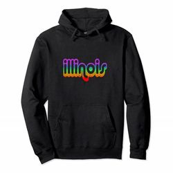Vintage Retro Chicago Love Graphic Pride Tees Gifts Pullover Hoodie, T Shirt, Sweatshirt