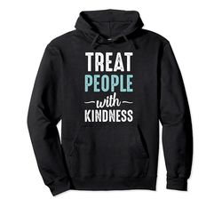 Treat People With Kindness Love Peace Hope Peacekeepers Pullover Hoodie For Kid