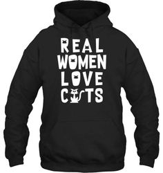 Real Women Love Cats Limited Classic Gift Hoodie Pullover Hoodie For Kid