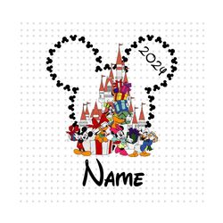 Custom Name Family 2024 Trip PNG, Mouse And Friends Trip Png, Family Vacation Png, Magical Kingdom Png, Vacay Mode Png,