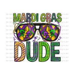 Mardi Gras Dude png sublimation design download, Mardi Gras png, Happy Mardi Gras png, western Mardi Gras png, sublimate