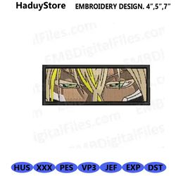 tier harrible bleach eyes in box anime inspired embroidery files