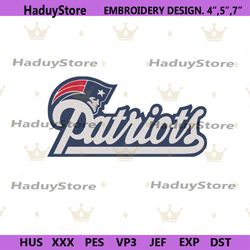 New England Patriots Embroidery Design, NFL Embroidery Designs, New England Patriots Embroidery Instant File