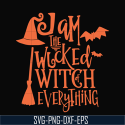 Wicked Witch svg, png, dxf, eps digital file HLW0090