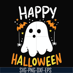 Happy halloween svg, png, dxf, eps digital file HLW17072015