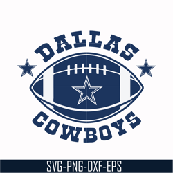Dallas cowboys Ball svg, cowboys Ball, Nfl svg, png, dxf, eps digital file NFL05102034L