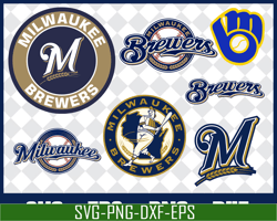 Milwaukee Brewers bundle svg, Milwaukee Brewers svg, Brewers svg, Brewers svg for cut, png, dxf, eps digital file MBL300