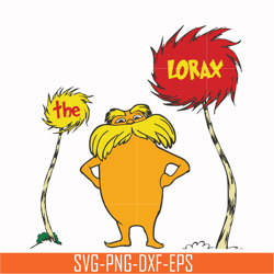 The Lorax svg, png, dxf, eps file DR000151