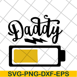 Daddy svg, Fathers day svg, png, dxf, eps digital file FTD04052104