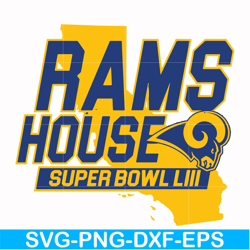 Los Angeles Rams, svg, png, dxf, eps file NFL000023