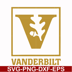 Vanderbilt Commodores svg, png, dxf, eps file NCAA0000318