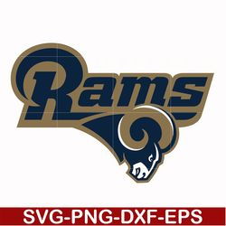 Los Angeles Rams, svg, png, dxf, eps file NFL000013