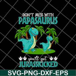 Papa Saurus svg, png, dxf, eps digital file FTD24052120