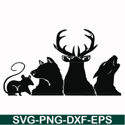 Animal svg, png, dxf, eps file HRPT00047