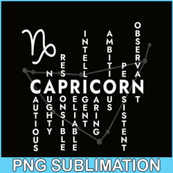 Proud Capricorn PNG Zodiac Characteristics PNG Astrology Sign PNG