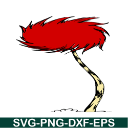 The Red Tree SVG, Dr Seuss SVG, Dr. Seuss' the Lorax SVG DS205122313