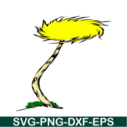 The Yellow Tree SVG, Dr Seuss SVG, Dr. Seuss' the Lorax SVG DS205122314