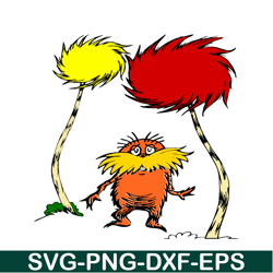 Lorax And His Trees SVG, Dr Seuss SVG, Dr. Seuss' the Lorax SVG DS205122317