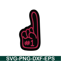 Number 1 Atlanta Falcons SVG PNG EPS, NFL Team SVG, National Football League SVG