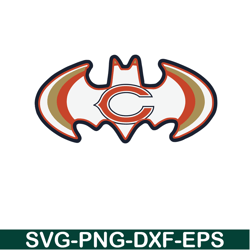 Chicago Bears Letter SVG PNG EPS, National Football League SVG, NFL Lover SVG
