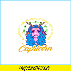 Capricorn Sign PNG Cute Girl Birthday PNG Capricorn Facts PNG