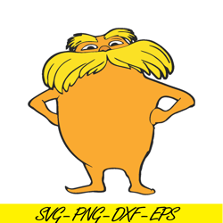 lorax character svg, dr seuss svg, cat in the hat svg ds2051223100