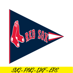 The Flag Of Boston Red Sox SVG PNG DXF EPS AI, Major League Baseball SVG, MLB Lovers SVG MLB30112355