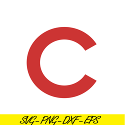 Chicago Cubs The Red C SVG PNG DXF EPS AI, Major League Baseball SVG, MLB Lovers SVG MLB30112361