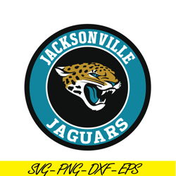Jaguars Logo SVG PNG EPS, NFL Fan SVG, National Football League SVG